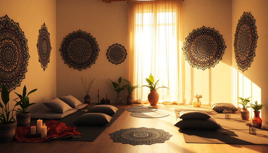 Elevate Your Space: Infusing Spiritual Serenity with Mandala Designs